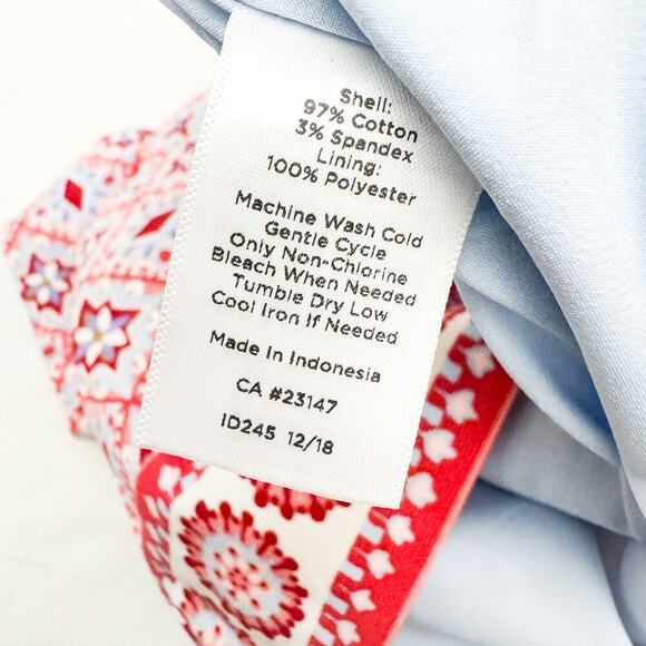 Talbots Petite Patterned Pencil Skirt Side Zipper Patchwork Size 12P NWT $69.50 - Picture 5 of 6